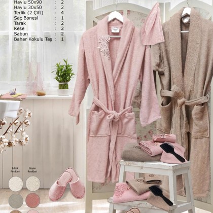 Cotton Family Bathrobe Sets 6