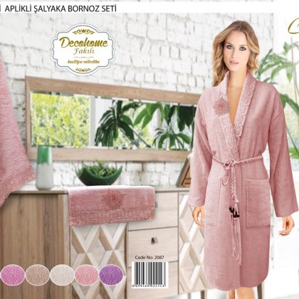 Cotton Bathrobe sets 1